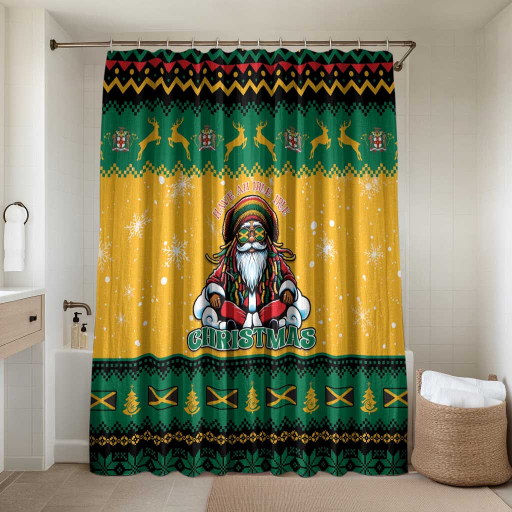 Jamaica Christmas Bathroom Set Have Ah Irie Irie Christmas - Wonder Print Shop