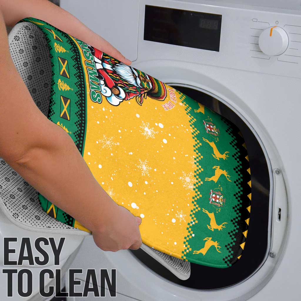 Jamaica Christmas Bathroom Set Have Ah Irie Irie Christmas - Wonder Print Shop