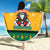 Jamaica Christmas Beach Blanket Have Ah Irie Irie Christmas - Wonder Print Shop