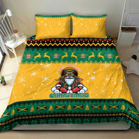 Jamaica Christmas Bedding Set Have Ah Irie Irie Christmas - Wonder Print Shop