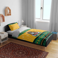 Jamaica Christmas Bedding Set Have Ah Irie Irie Christmas - Wonder Print Shop