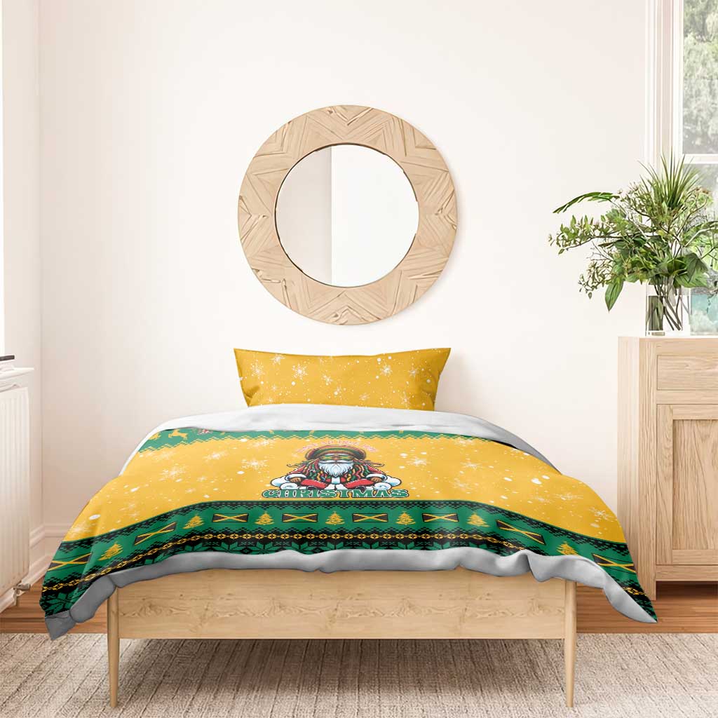 Jamaica Christmas Bedding Set Have Ah Irie Irie Christmas - Wonder Print Shop