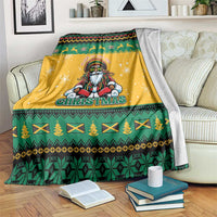 Jamaica Christmas Blanket Have Ah Irie Irie Christmas - Wonder Print Shop