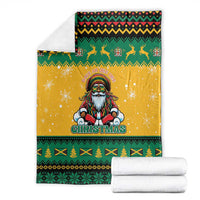 Jamaica Christmas Blanket Have Ah Irie Irie Christmas - Wonder Print Shop
