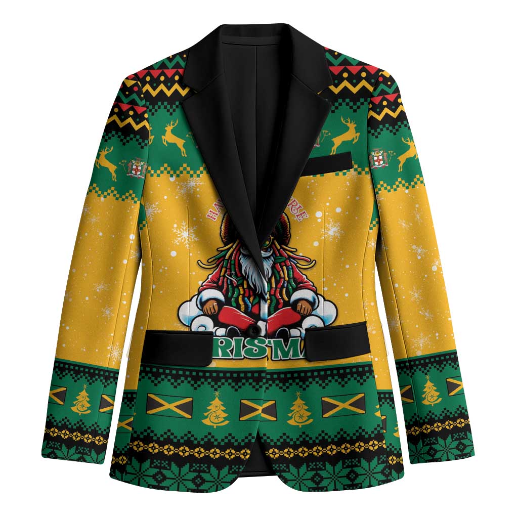 Jamaica Christmas Blazer Have Ah Irie Irie Christmas - Wonder Print Shop