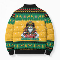 Jamaica Christmas Bomber Puffer Jacket Have Ah Irie Irie Christmas - Wonder Print Shop
