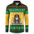 Jamaica Christmas Button Sweatshirt Have Ah Irie Irie Christmas - Wonder Print Shop