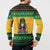 Jamaica Christmas Button Sweatshirt Have Ah Irie Irie Christmas - Wonder Print Shop