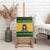 Jamaica Christmas Canvas Wall Art Have Ah Irie Irie Christmas - Wonder Print Shop