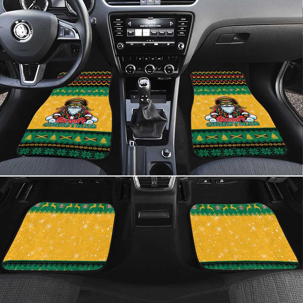 Jamaica Christmas Car Mats Have Ah Irie Irie Christmas - Wonder Print Shop