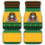 Jamaica Christmas Car Mats Have Ah Irie Irie Christmas - Wonder Print Shop