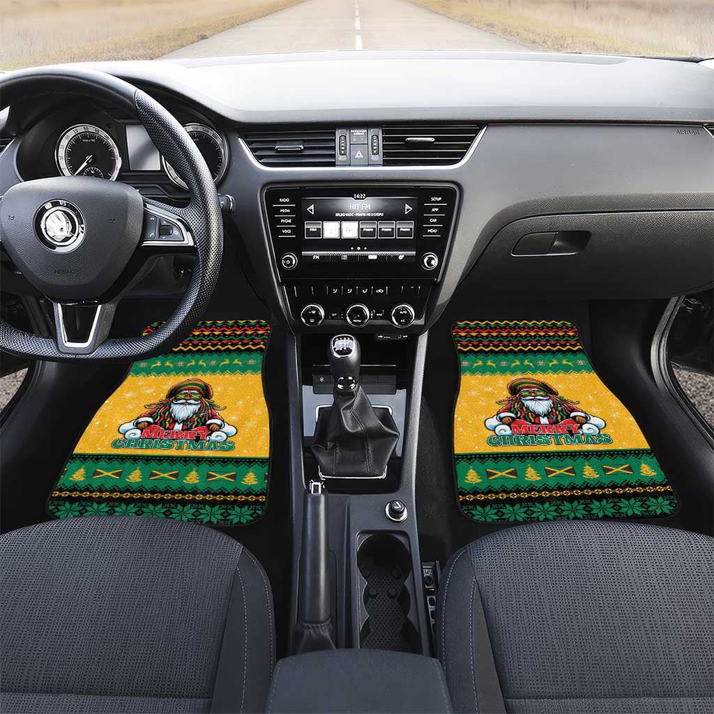 Jamaica Christmas Car Mats Have Ah Irie Irie Christmas - Wonder Print Shop