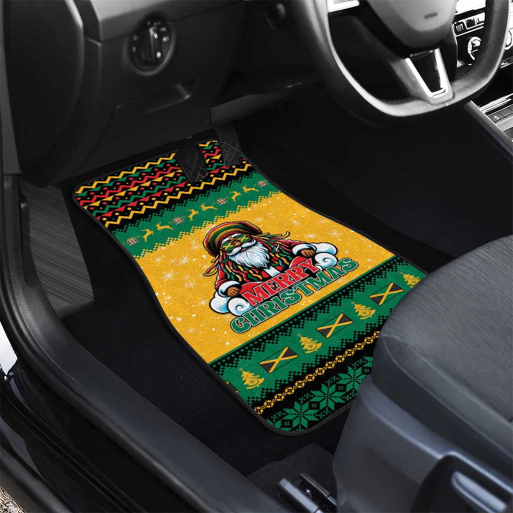 Jamaica Christmas Car Mats Have Ah Irie Irie Christmas - Wonder Print Shop