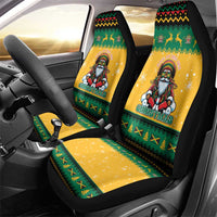 Jamaica Christmas Car Seat Cover Have Ah Irie Irie Christmas - Wonder Print Shop