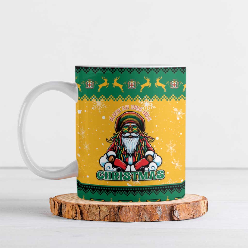 Jamaica Christmas Ceramic Mug Have Ah Irie Irie Christmas - Wonder Print Shop