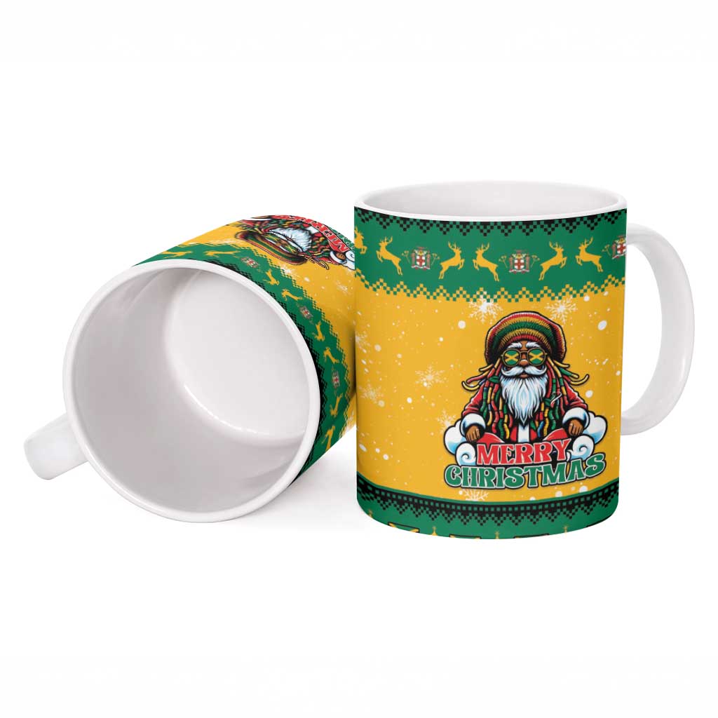 Jamaica Christmas Ceramic Mug Have Ah Irie Irie Christmas - Wonder Print Shop