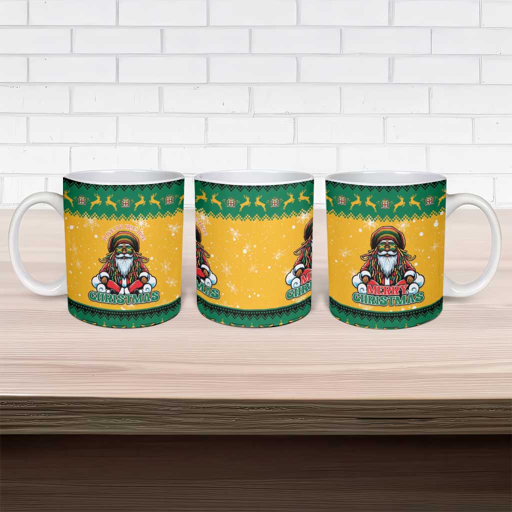 Jamaica Christmas Ceramic Mug Have Ah Irie Irie Christmas - Wonder Print Shop