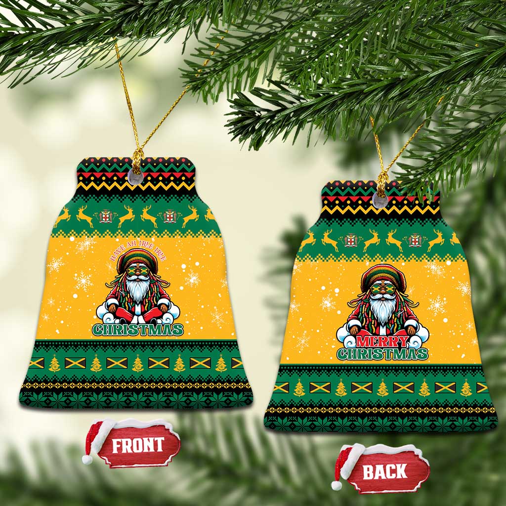 Jamaica Christmas Ceramic Ornament Have Ah Irie Irie Christmas - Wonder Print Shop