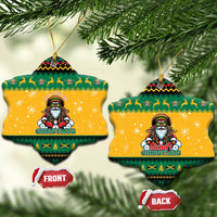 Jamaica Christmas Ceramic Ornament Have Ah Irie Irie Christmas - Wonder Print Shop