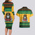 Jamaica Christmas Couples Matching Long Sleeve Bodycon Dress and Hawaiian Shirt Have Ah Irie Irie Christmas - Wonder Print Shop