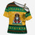 Jamaica Christmas Cross Shoulder Shirt Have Ah Irie Irie Christmas - Wonder Print Shop