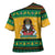 Jamaica Christmas Cross Shoulder Shirt Have Ah Irie Irie Christmas - Wonder Print Shop