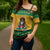 Jamaica Christmas Cross Shoulder Shirt Have Ah Irie Irie Christmas - Wonder Print Shop