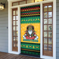 Jamaica Christmas Door Cover Have Ah Irie Irie Christmas - Wonder Print Shop