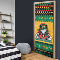 Jamaica Christmas Door Cover Have Ah Irie Irie Christmas - Wonder Print Shop