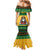 Jamaica Christmas Family Matching Mermaid Dress and Hawaiian Shirt Have Ah Irie Irie Christmas - Wonder Print Shop