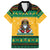 Jamaica Christmas Family Matching Off The Shoulder Long Sleeve Dress and Hawaiian Shirt Have Ah Irie Irie Christmas - Wonder Print Shop
