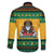 Jamaica Christmas Family Matching Off The Shoulder Long Sleeve Dress and Hawaiian Shirt Have Ah Irie Irie Christmas - Wonder Print Shop