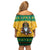 Jamaica Christmas Family Matching Off Shoulder Short Dress and Hawaiian Shirt Have Ah Irie Irie Christmas - Wonder Print Shop