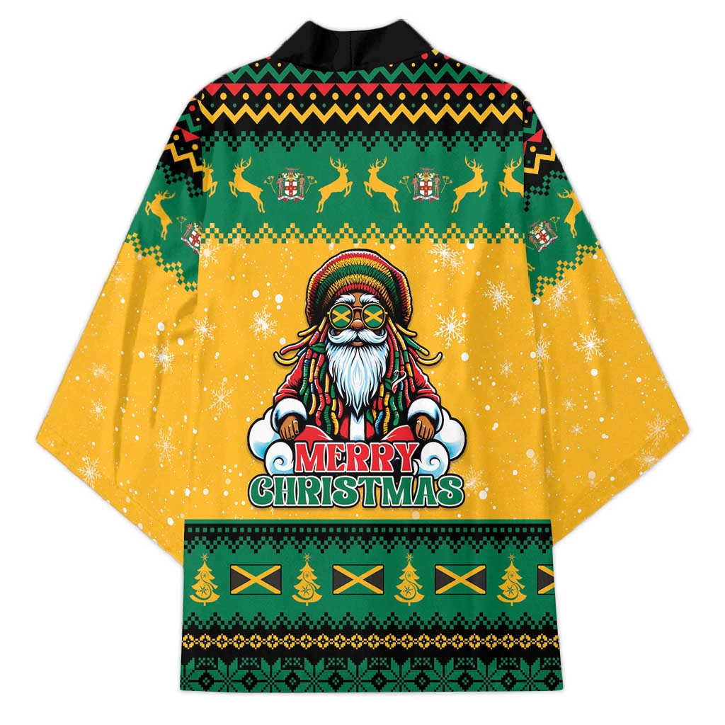 Jamaica Christmas Kimono Have Ah Irie Irie Christmas - Wonder Print Shop