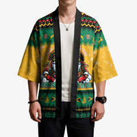 Jamaica Christmas Kimono Have Ah Irie Irie Christmas - Wonder Print Shop