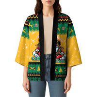 Jamaica Christmas Kimono Have Ah Irie Irie Christmas - Wonder Print Shop