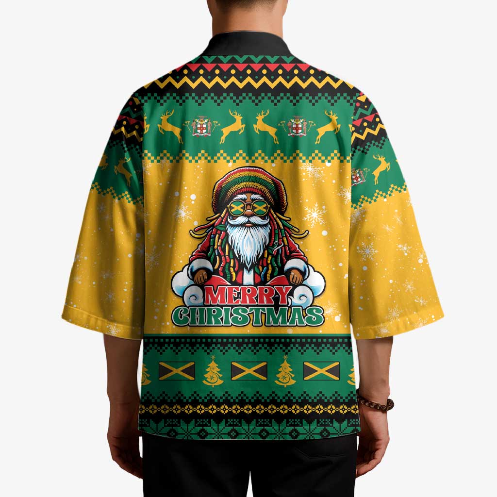 Jamaica Christmas Kimono Have Ah Irie Irie Christmas - Wonder Print Shop