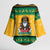 Jamaica Christmas Kimono Sleeve Blouse Have Ah Irie Irie Christmas - Wonder Print Shop
