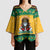 Jamaica Christmas Kimono Sleeve Blouse Have Ah Irie Irie Christmas - Wonder Print Shop