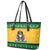 Jamaica Christmas Leather Tote Bag Have Ah Irie Irie Christmas - Wonder Print Shop