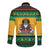 Jamaica Christmas Long Sleeve Button Shirt Have Ah Irie Irie Christmas - Wonder Print Shop