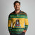 Jamaica Christmas Long Sleeve Polo Shirt Have Ah Irie Irie Christmas - Wonder Print Shop