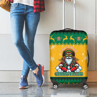 Jamaica Christmas Luggage Cover Have Ah Irie Irie Christmas - Wonder Print Shop