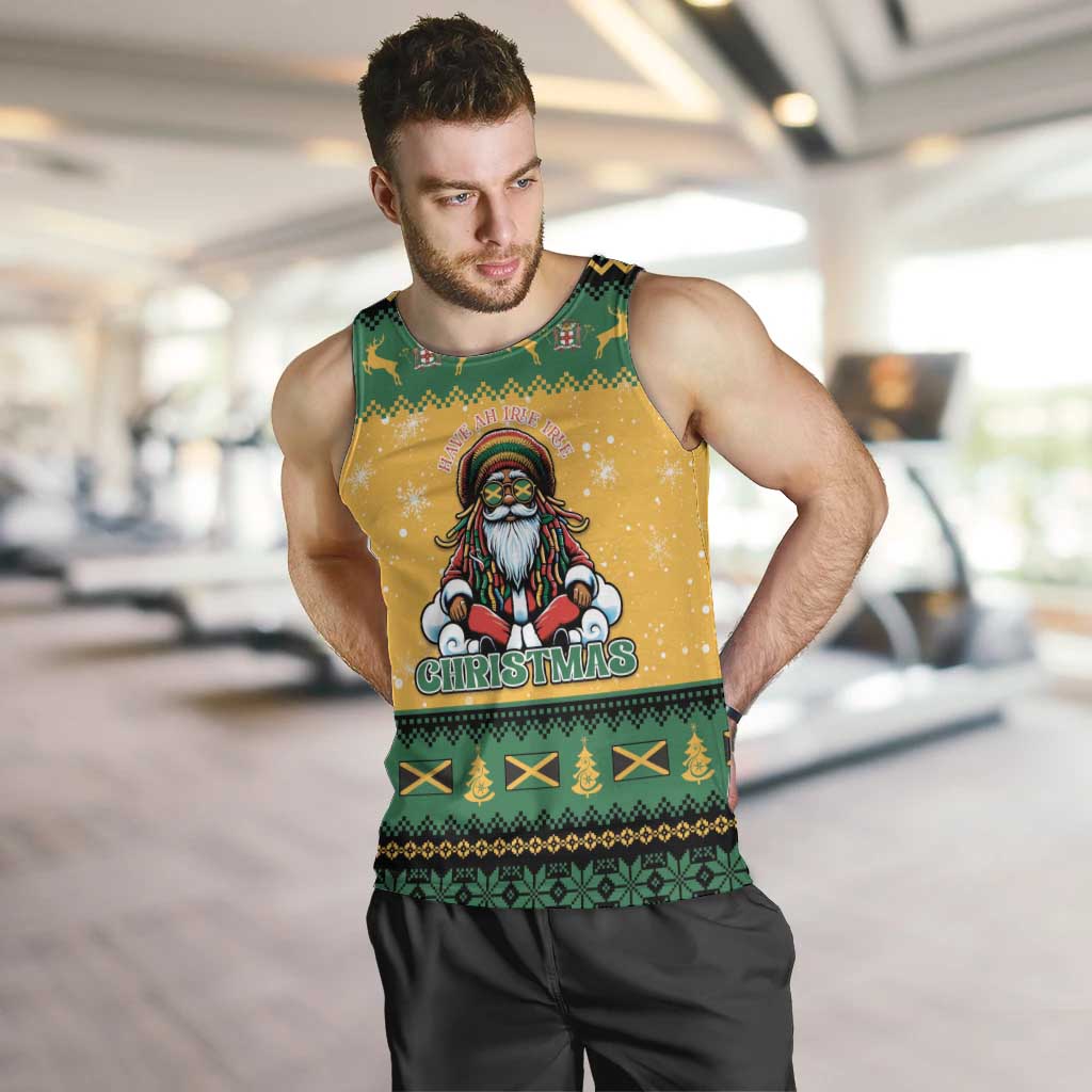 Jamaica Christmas Men Tank Top Have Ah Irie Irie Christmas - Wonder Print Shop