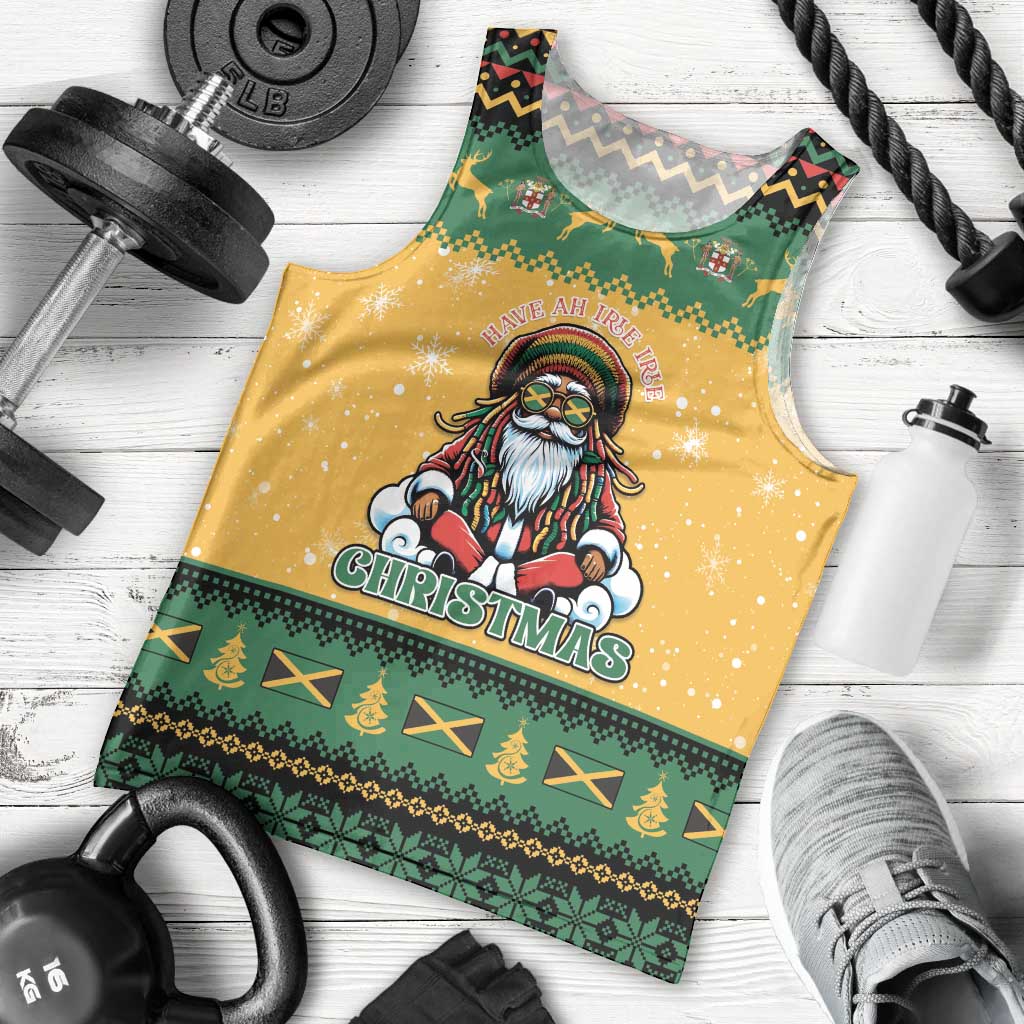 Jamaica Christmas Men Tank Top Have Ah Irie Irie Christmas - Wonder Print Shop