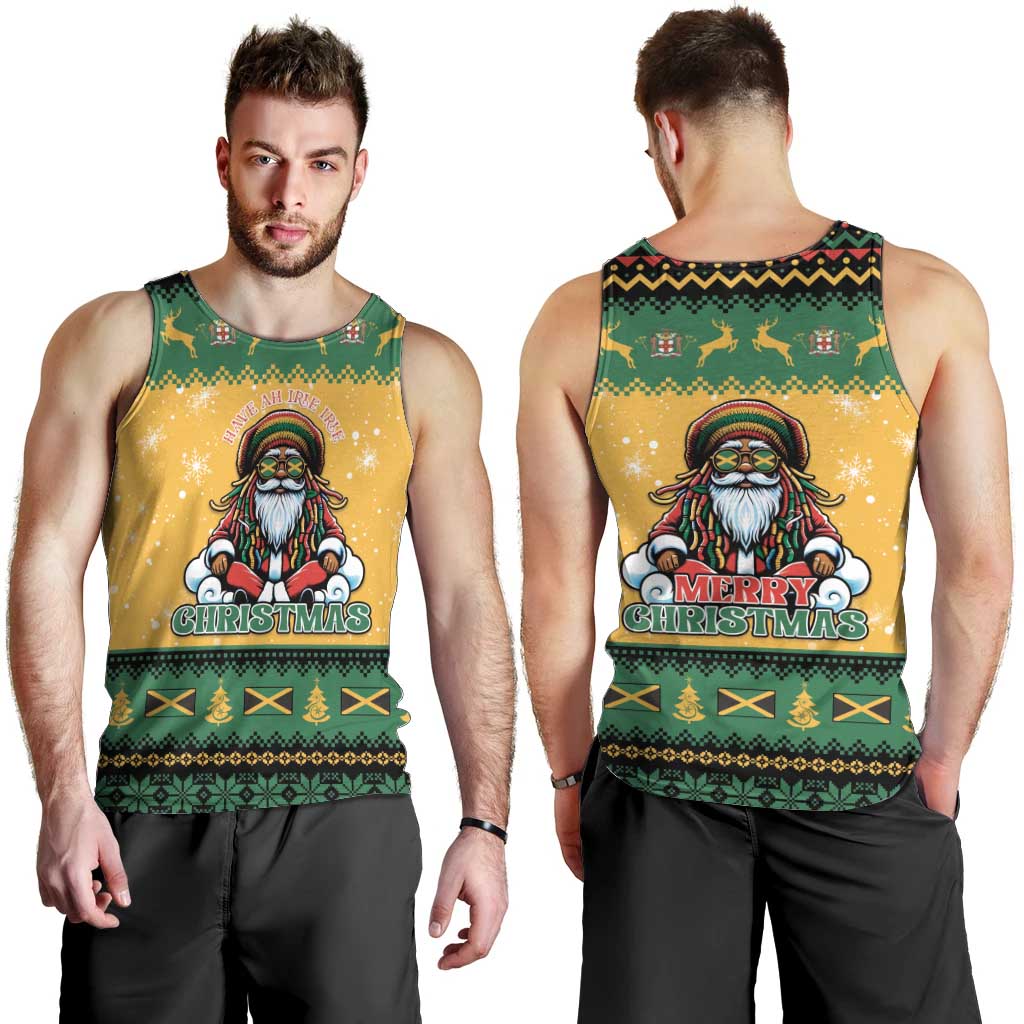 Jamaica Christmas Men Tank Top Have Ah Irie Irie Christmas - Wonder Print Shop