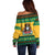 Jamaica Christmas Off Shoulder Sweater Have Ah Irie Irie Christmas - Wonder Print Shop