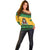 Jamaica Christmas Off Shoulder Sweater Have Ah Irie Irie Christmas - Wonder Print Shop