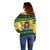 Jamaica Christmas Off Shoulder Sweater Have Ah Irie Irie Christmas - Wonder Print Shop