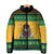Jamaica Christmas Padded Jacket Have Ah Irie Irie Christmas - Wonder Print Shop